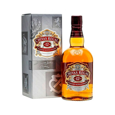 Whisky Chivas Regal 12 anni 0,70 Litros 40º (R) + Caso 0.70 L.