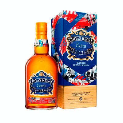 Whisky Chivas Regal 13 anni Extra American Rye Cask 0,70 Litros 40º (R) + Caso