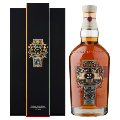 Whisky Chivas Regal 25 jahre 0,70 Litros 40º (R) + Kiste 0.70 L.