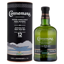Whisky Connemara Irish Malt 12 jahre 0,70 Litros 40º (R) + Kiste 0.70 L.