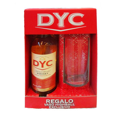 Whisky Dyc 5 années 0,70 Litros 40º (I) + Vaso 0.70 L.