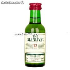Whisky Glenlivet 12 años MALTA 5cl