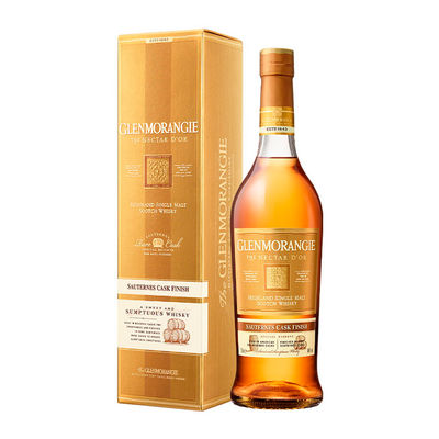 Whisky Glenmorangie Nectar D&#39;or 0,70 Litros 46º (R) + Cas 0.70 L.