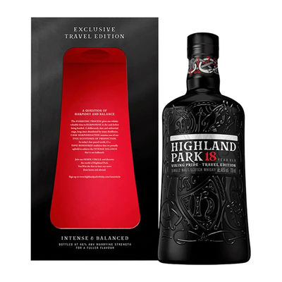 Whisky Highland Park 18 anni Viking Pride 0,70 Litros 46º (R) + Caso 0.70 L.