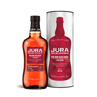 Whisky Isle Of Jura Red Wine Cask 0,70 Litros 40º (R) + Caso 0.70 L.