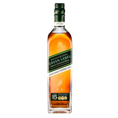 Whisky Johnnie Walker 15 années Green Label 0,70 Litros 43º (R) 0.70 L.