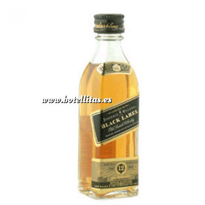 Whisky Johnnie Walker Etiqueta Negra 5cl
