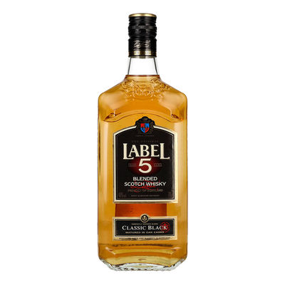 Whisky Label 5 1,00 Litro 40º (R) 1.00 L.