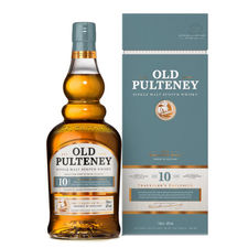 Whisky Old Pulteney 10 jahre 1,00 Litro 40º (R) + Kiste 1.00 L.