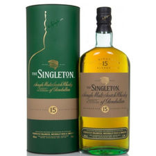 Whisky Singleton Glendullan 15yo 1,00 Litro 40º (R) + Cas 1.00 L.