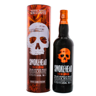 Whisky Smokehead Riot 0,70 Litros 43º (R) + Caso 0.70 L.