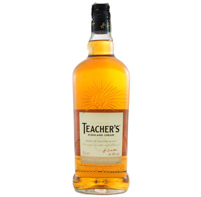 Whisky Teacher&#39;s 1,00 Litro 40º (R) 1.00 L.