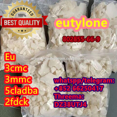 White blocks strong effect eutylone cas 802855-66-9 in stock with safe line!