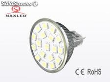 Wholesale 2.2Watt led spot light, 12v, 5050 smd led, mr16(gu5.3) 2pins