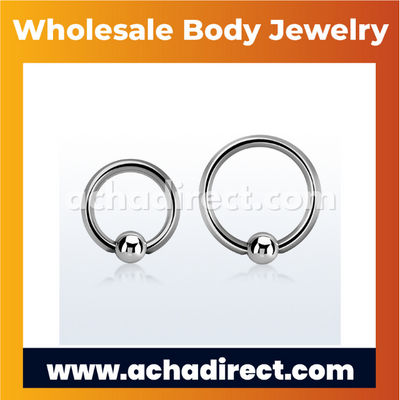 Wholesale 316L Surgical Steel Ball Closure Ring | Acha