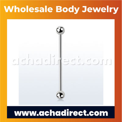 Wholesale 316L Surgical Steel Industrial Barbell