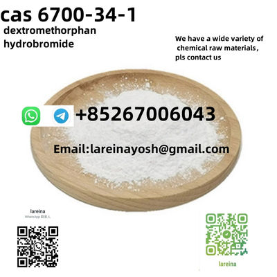Wholesale cas 6700-34-1 dextromethorphan hydrobromide whatsapp+85267006043