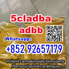 Wholesale Strongest 5cladba raw material 5CL-ADB-A precursor raw +852 92657179