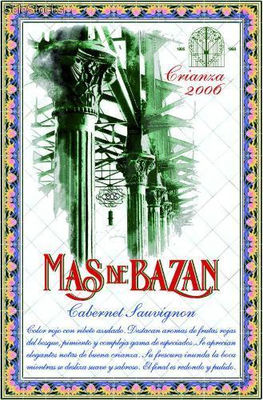 Więcej niż crianza Bazán cabernet sauvignon 2006 d.o. utiel Plana (Walencja) His - Zdjęcie 2