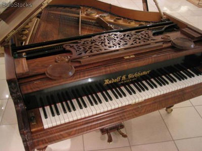 Wiedeński fortepian Rudolf g. Stekhamer, dł. 165cm - Zdjęcie 2