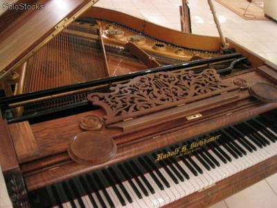 Wiedeński fortepian Rudolf g. Stekhamer, dł. 165cm - Zdjęcie 4