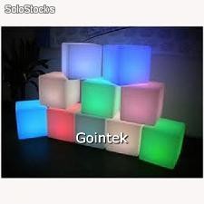 Wiederaufladbare glühende Farbe Led Cube
