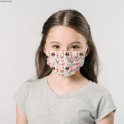 Wiederverwendbare Hygienemasken für Kinder von 2-13 Jahren UNE0065