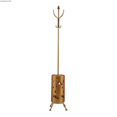 Wieszak na ubrania Stojak na parasole Złoty Metal (44 x 185 x 44 cm)
