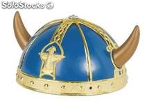 Wikinger blauen Helm