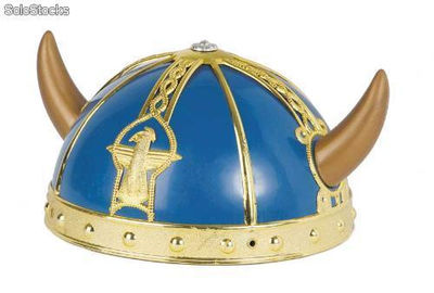Wikinger blauen Helm