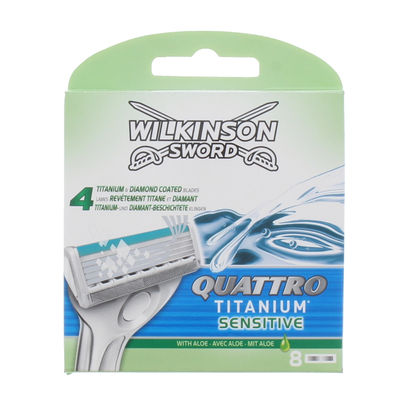 Wilkinson Quattro Titanium Sensitive 8s