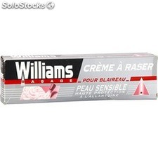 Williams Crème à raser pour blaireau : le tube de 100 ml