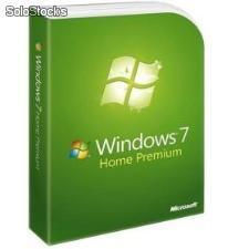 Windows home premium 7 32/64BITS fpp - licença