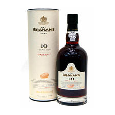 Wino Oporto Graham&#39;s 10 lata Old Tawny Port 0,75 Litros 20º (R) + Sprawa 0.75 L.