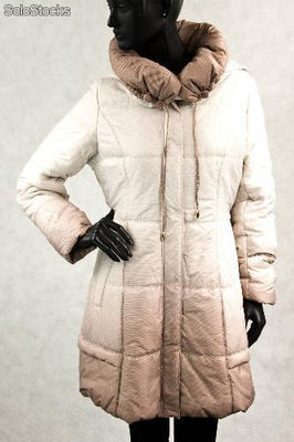 Wintermäntel für Frauen Wolle Jacken mit Federn - Foto 5