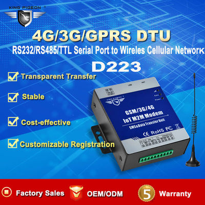 Wireless Data Transmission gsm/gprs/3G/4G iot dtu Alarm Data Transfer Unit D223 - Foto 2