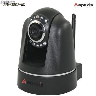 Wireless Infrared Network Camera Supports 13 Languages/Gmail/Hotmail apm-j802-ws