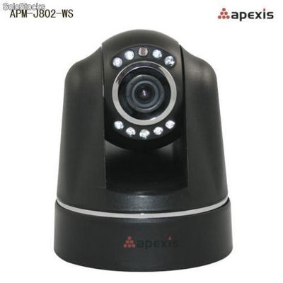 Wireless Infrared Network Camera Supports 13 Languages/Gmail/Hotmail apm-j802-ws - Foto 3