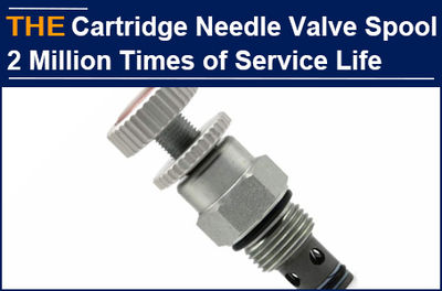 With 3 Steps of heat-treated valve spool, AAK Hydraulic Cartridge Needle Valve h