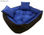 Wodoodporne nbieskie legowisko kanapa 45 X 35 + 2 poduszki - Zdjęcie 3