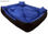 Wodoodporne niebieskie legowisko dla psa kanapa 145 X 115 + 2 poduszki - Zdjęcie 3