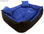 Wodoodporne niebieskie legowisko kanapa 55 X 45 + 2 poduszki - Zdjęcie 2