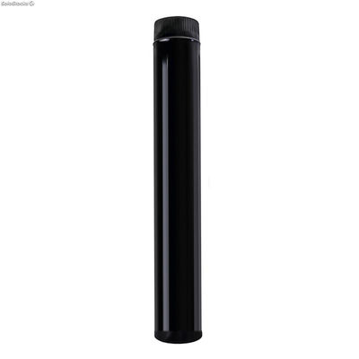 Wolfpack Tubo de Estufa Acero Vitrificado Negro 100 mm. Ideal Estufas de Leña,