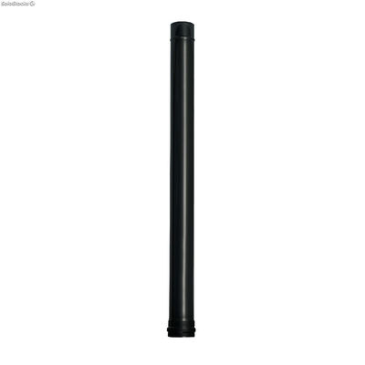 Wolfpack Tubo de Estufa Pellet Acero Vitrificado Negro 80 mm. Longitud 100 cm.