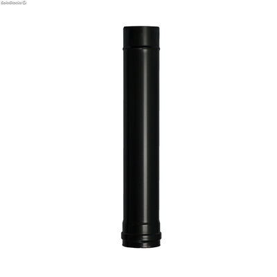 Wolfpack Tubo de Estufa Pellet Acero Vitrificado Negro 80 mm. Longitud 50 cm.