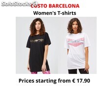 Women&#39;s t-shirt stock custo barcelona