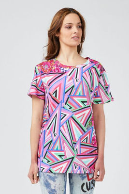 Women&amp;#39;s t-shirt stock custo barcelona - Photo 4