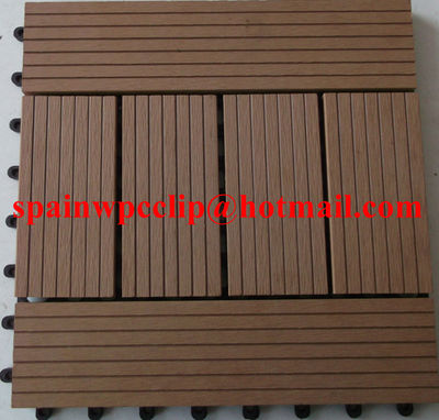 wood plastic composite piso