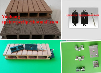 wood plastic composite suelo exterior con accesorios - Foto 3
