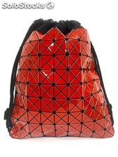 Worek / plecak czerwony lakierowany gradient